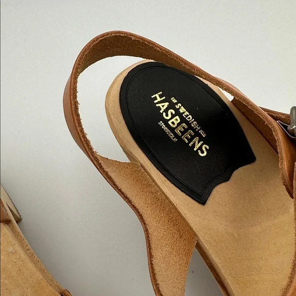 Swedish hasbeens krillan clog Sz38 US8 - Picture 3 of 13